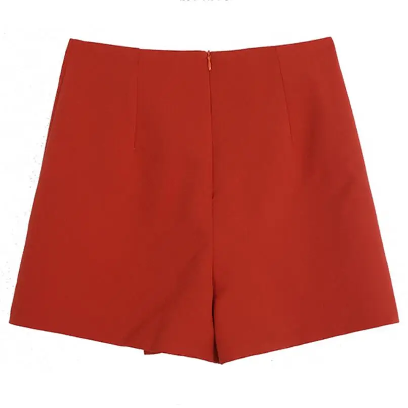 2021 Модные женские летние шорты с высокой талией широкие повседневные