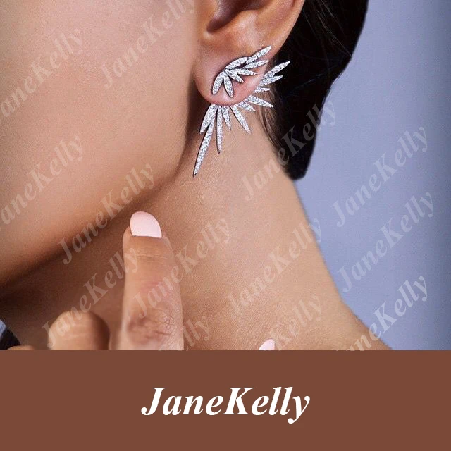 Женские крупные серьги-гвоздики jane kelly Angel модные ювелирные украшения | Украшения
