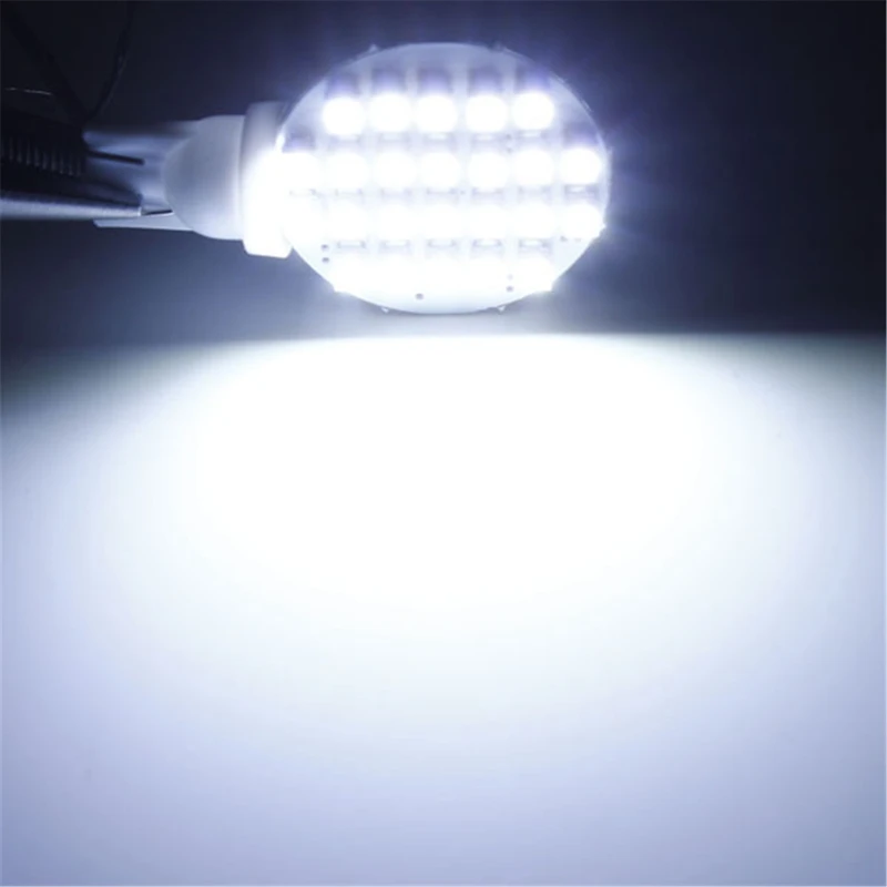 Лучшая цена Белая светодиодная панель 168 194 501 W5W 24 SMD 1210 автомобильная боковая