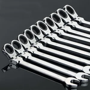 Комбинированный гаечный ключ с трещоткой, 1 шт., 6-32 мм, Crv, регулируемый ручной инструмент для автомобиля