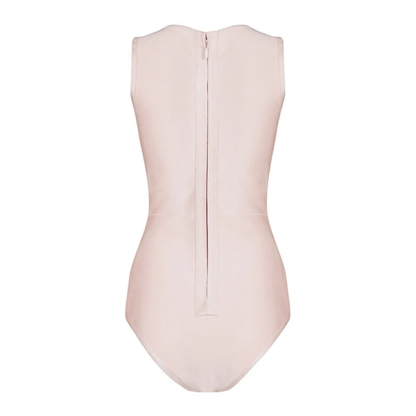 INDRESSME 2019 женское сексуальное Бандажное боди новинка открытая шнуровка без