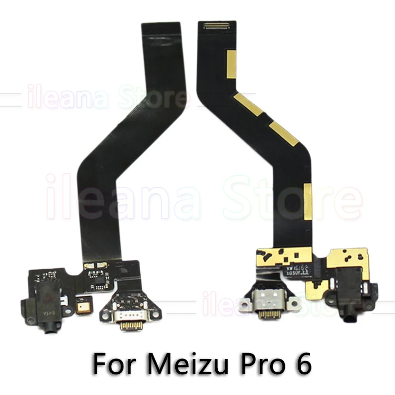 Для Meizu MX2 MX3 MX4 MX6 MX5 MX6 MX Pro 4 5 6 USB Дата Зарядка порт Зарядное устройство Док-станция разъем гибкий кабель для телефона запчасти - Цвет: Pro 6