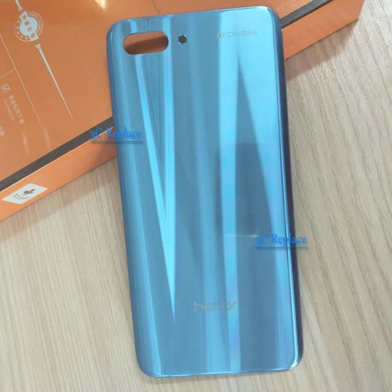 5,8 дюймов, новинка, для huawei honor 10, honor 10, задняя крышка, крышка батареи, крышка, корпус, чехол, части заднего стекла