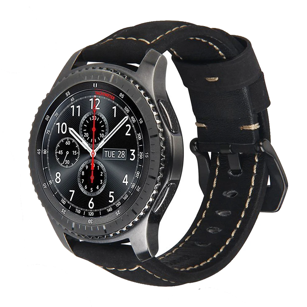 Ремешок для часов Gear S3 оригинальный роскошный кожаный ремешок сменный
