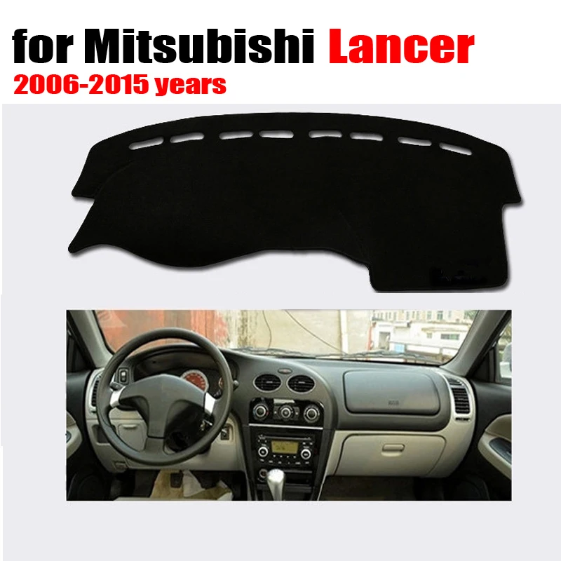 Коврик/подкладка для приборной панели автомобиля Mitsubishi Lancer 2006 2015 Настольный