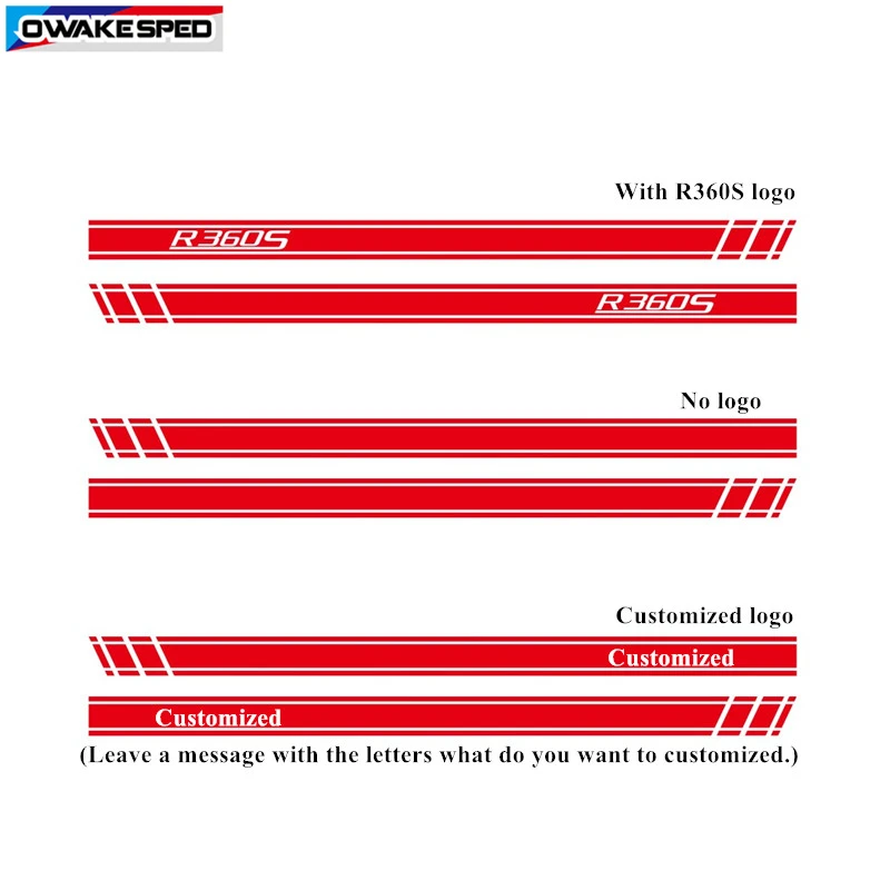 Для Volkswagen Golf MK5 6 7 GT POLO Sport Racing Stripes автомобильный капюшон дверь боковая юбка Декор наклейка авто аксессуары для тела наклейки