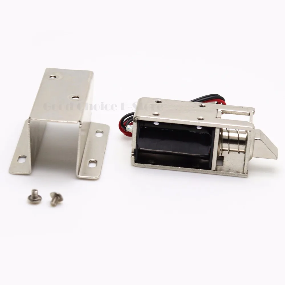 Электромагнитный электромагнитный замок для шкафа двери ящика 12 В постоянного