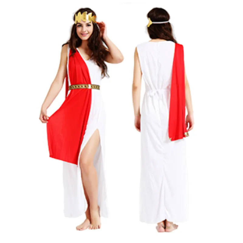 

Women Ladies Men Boy Girls Greek Roman Costume Grecian Goddess Cosplay Costume Family Party Decor Purim Halloween Christmas