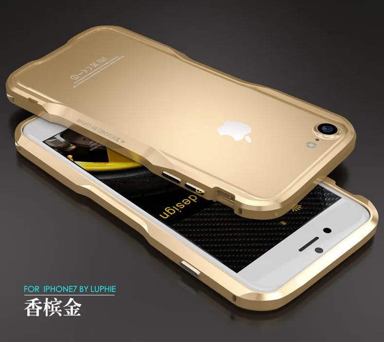Для iPhone 8 чехол iPhone8 Plus чехол LUPHIE CNC резка Роскошный металлический каркас чехол бампер чехол для Apple iPhone 7 6S 6 Plus