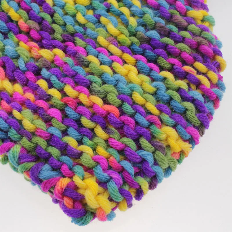 Фон для фотосъемки новорожденных детская шапка с помпоном и длинным хвостом