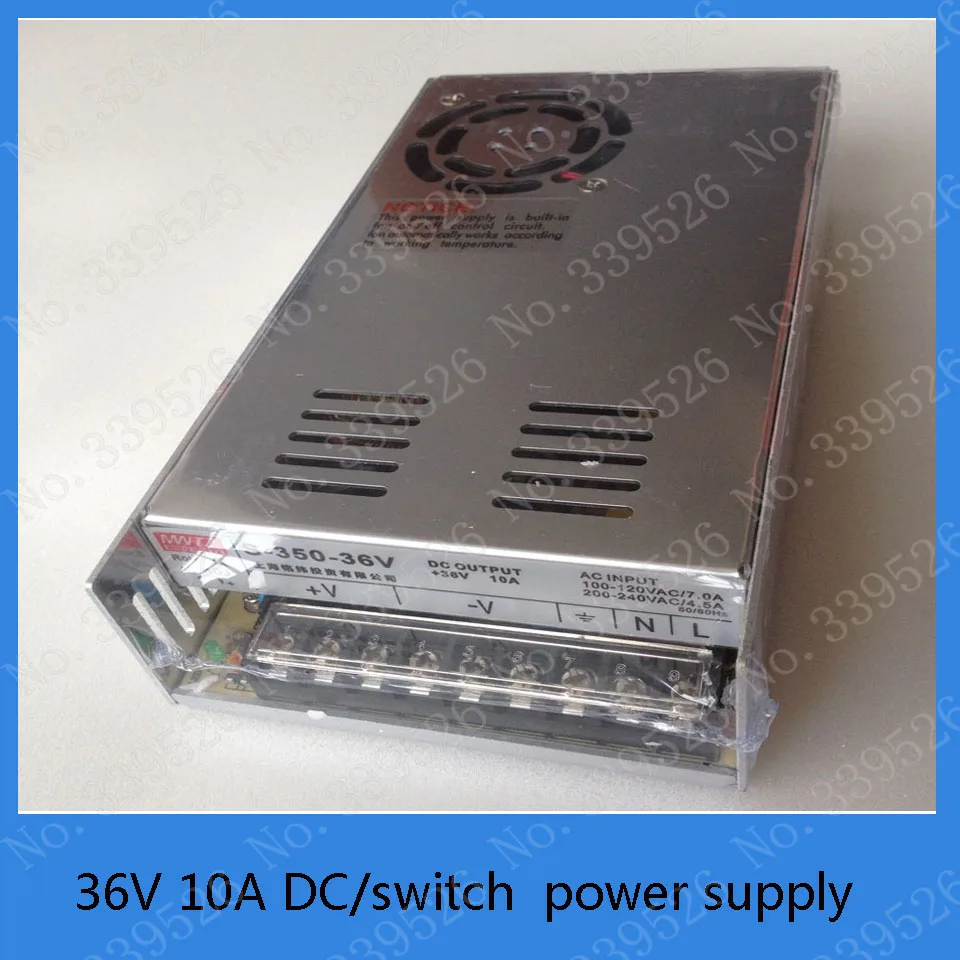 

36V 10A DC power supply switch power supply for laser machine stepper motor