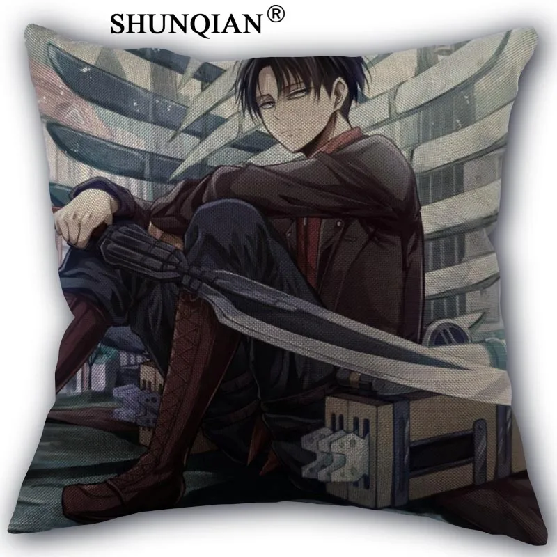 Новое поступление декоративная подушка атака на Титанов 45x45 см|attack on titan pillow|pillow