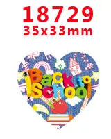 18729 30 шт мультяшный персонаж плоское украшение из смолы PR 17995 - Цвет: 18729