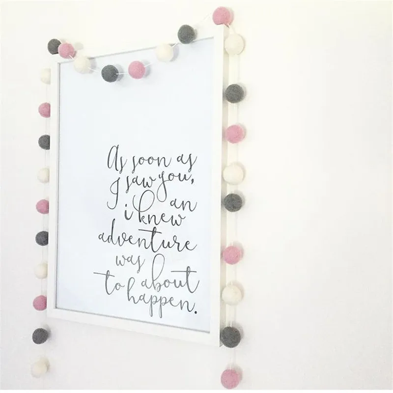 2 м/упак. Свадьба День Рождения Декоративные сладости цвет помпон меховой шар