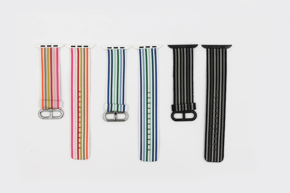 Ремешок URVOI для apple watch series 5 4 3 2 1 тканый нейлоновый ремешок для iWatch pride edition с классической пряжкой