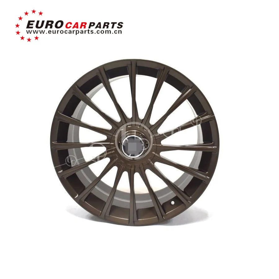 S class w222 S63 S65 Forged steel rims for S class w222 to S63 S65 style steel material wheels 20 inch Golden color