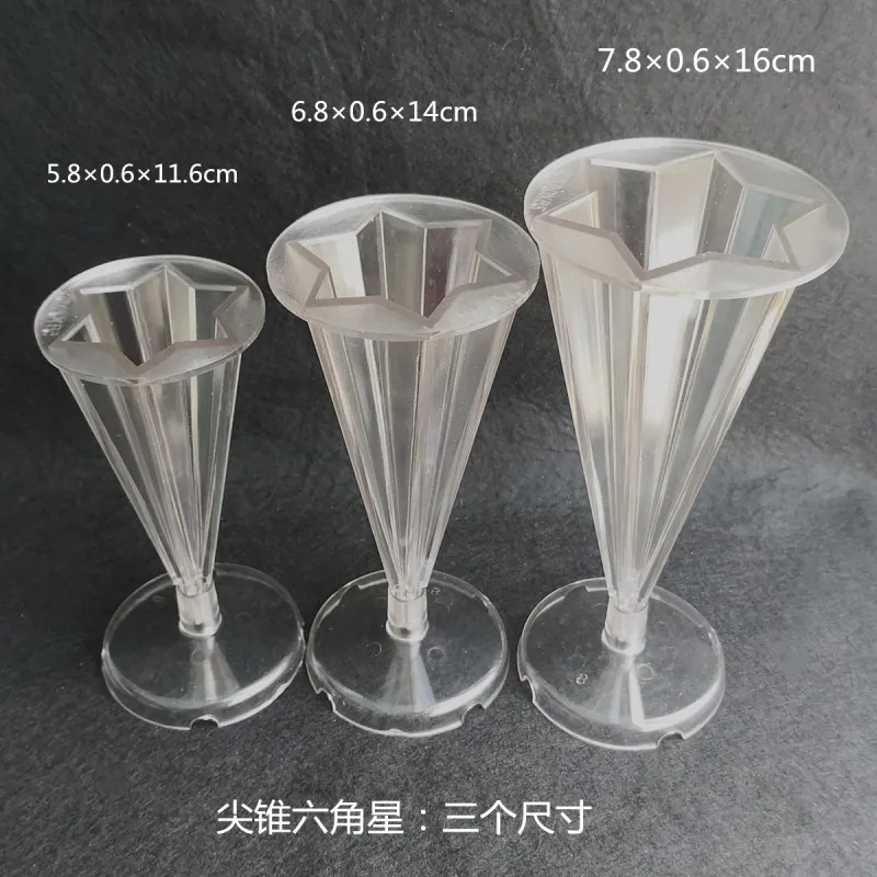 1 шт. силиконовая форма в виде звезды для самостоятельного изготовления свечей |