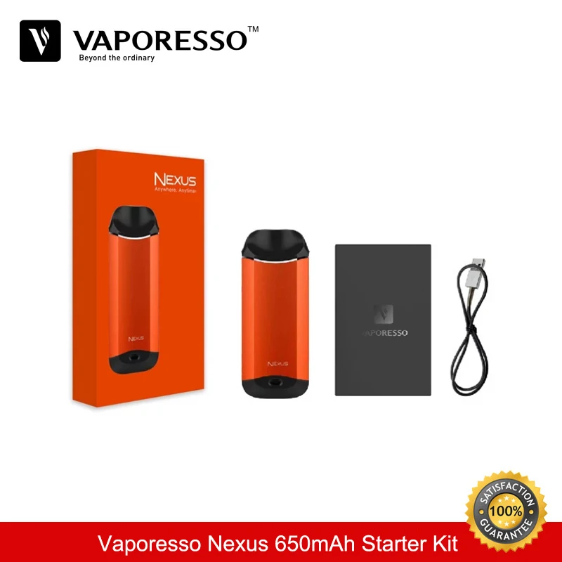 Оригинальная электронная сигарета Vaporesso Nexus 650 мАч стартовый комплект 2 мл емкость