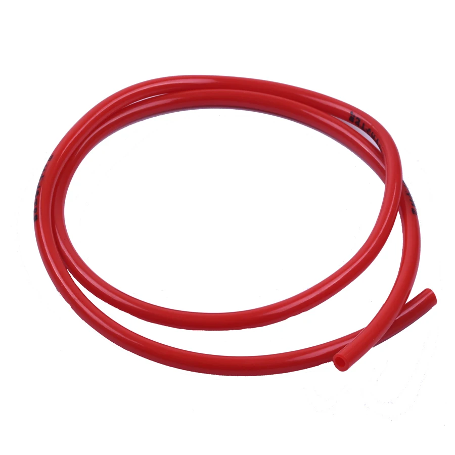 

1M Red Motorcycle Fuel Gas Oil Delivery Tube Hose Line Petrol Pipe 5mm I/D 8mm O/D