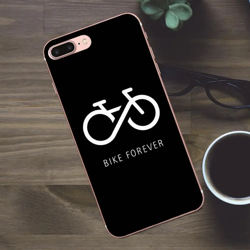 Чехол из ТПУ для Apple iPhone 4 4S 5 5C SE 6 6S 7 8 Plus X Galaxy A3 A5 J1 J2 J3 J5 J7 2017 велосипедный