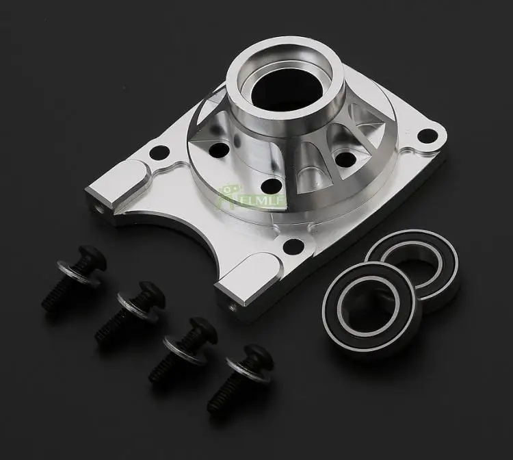 

CNC alloy Clutch Bell Mount Carrier Housing For 1/5 Rovan LT Truck LOSI 5IVE-T King Motor X2 rc car parts