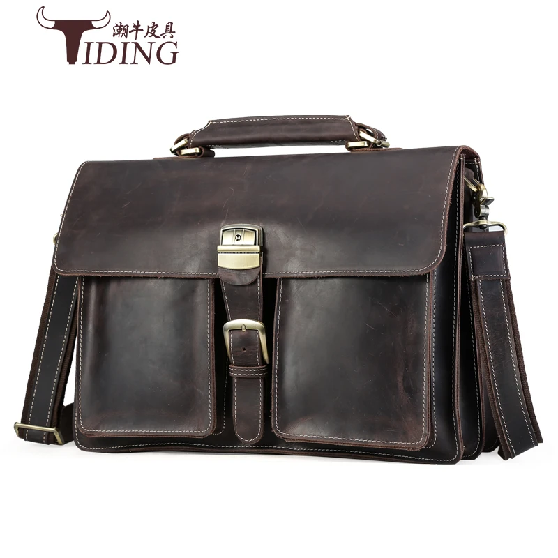 Мужской портфель из коровьей кожи новинка 2017 деловые мужские повседневные