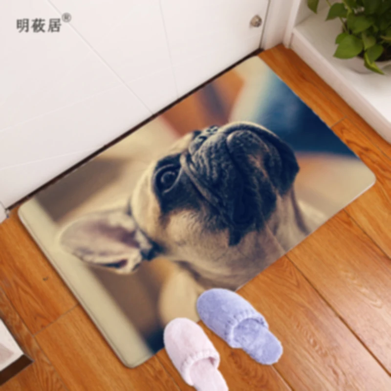 Homing, Новое поступление, коврики для входной двери, персонаж 3D, собаки, животные, коврики с узором, гостиная, защита от пыли, коврики, домашний декор - Цвет: MI 8