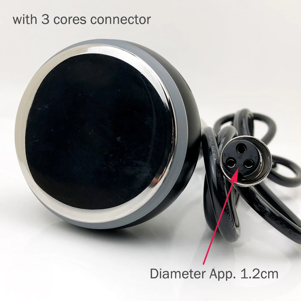 3 Cores 1.2cm 40K Ультра звуковая кавитационная палочка для тела ультразвук для похудения кавитационная машина супер звуковой массаж тела потеря веса аксессуары - Цвет: 3 Cores 1.2cm