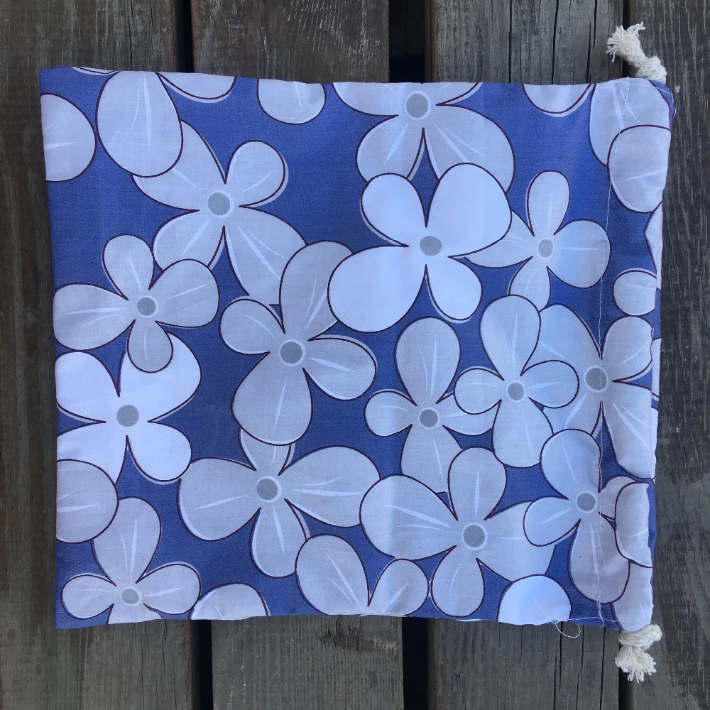 Хлопковая саржевая сумка-Органайзер на шнурке 1 шт. праздничная подарочная сумка