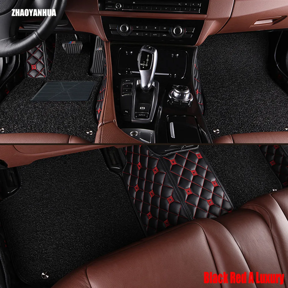 

"ZHAOYANHUA Car floor mats for BMW F10 F11 F15 F16 F20 F25 F30 F34 E60 E70 E90 1 3 4 5 7 Series GT X1 X3 X4 X5 X6 Z4 6D car-styl