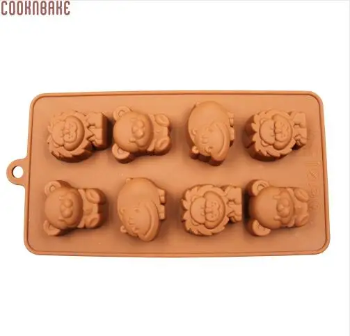 COOKNBAKE DIY силиконовая форма для шоколадного ледяного кубика украшения торта