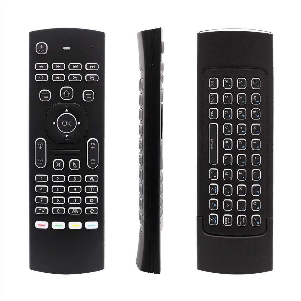 Подсветка английская MX3 air mouse с голосовой подсветкой русская 2 4G Беспроводная