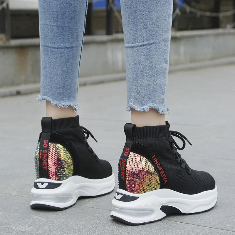 Новинка 2019 года сезон весна ботинки на платформе женская летняя обувь высоком