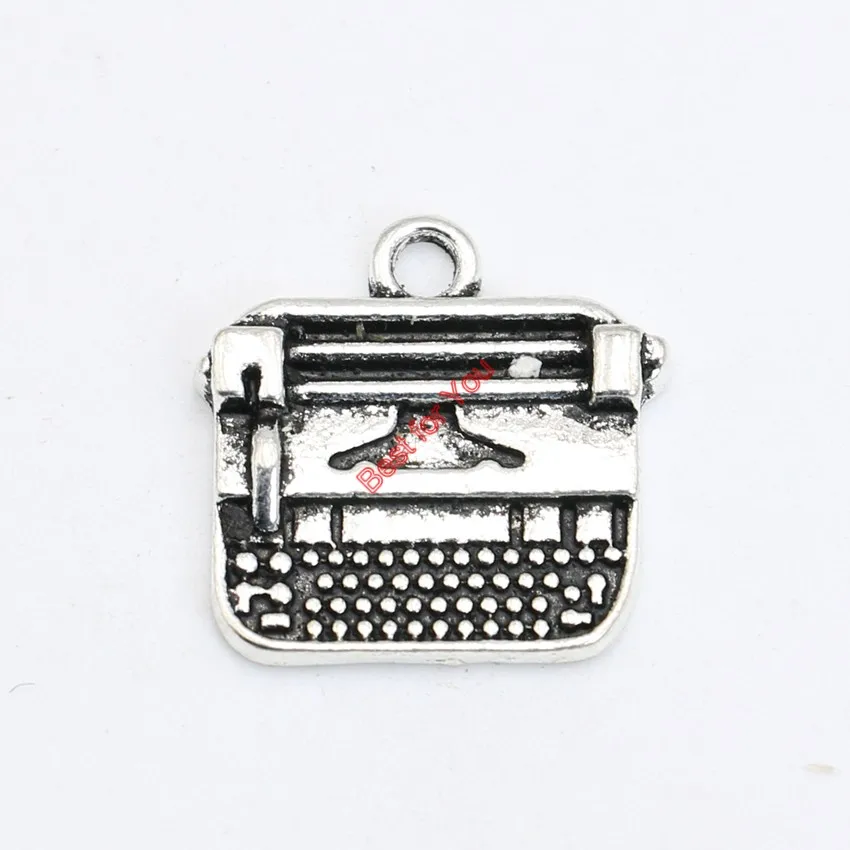 Посеребренные подвески в античном стиле модель 18 х18 мм сделай сам|charm pendant|bracelets