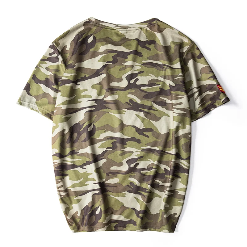 Мужская футболка s большого размера Летняя Повседневная плюс дышащая из