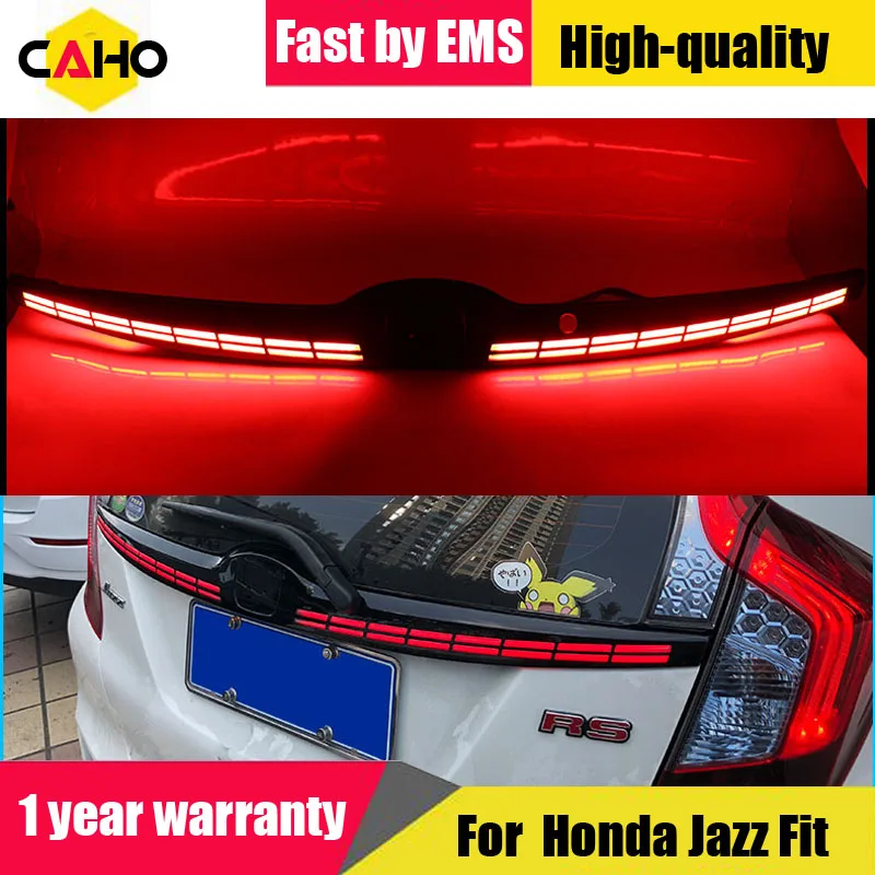 Автомобильный Стайлинг задний фонарь светильник хвост s для Honda Jazz Fit 2014 2018 задние