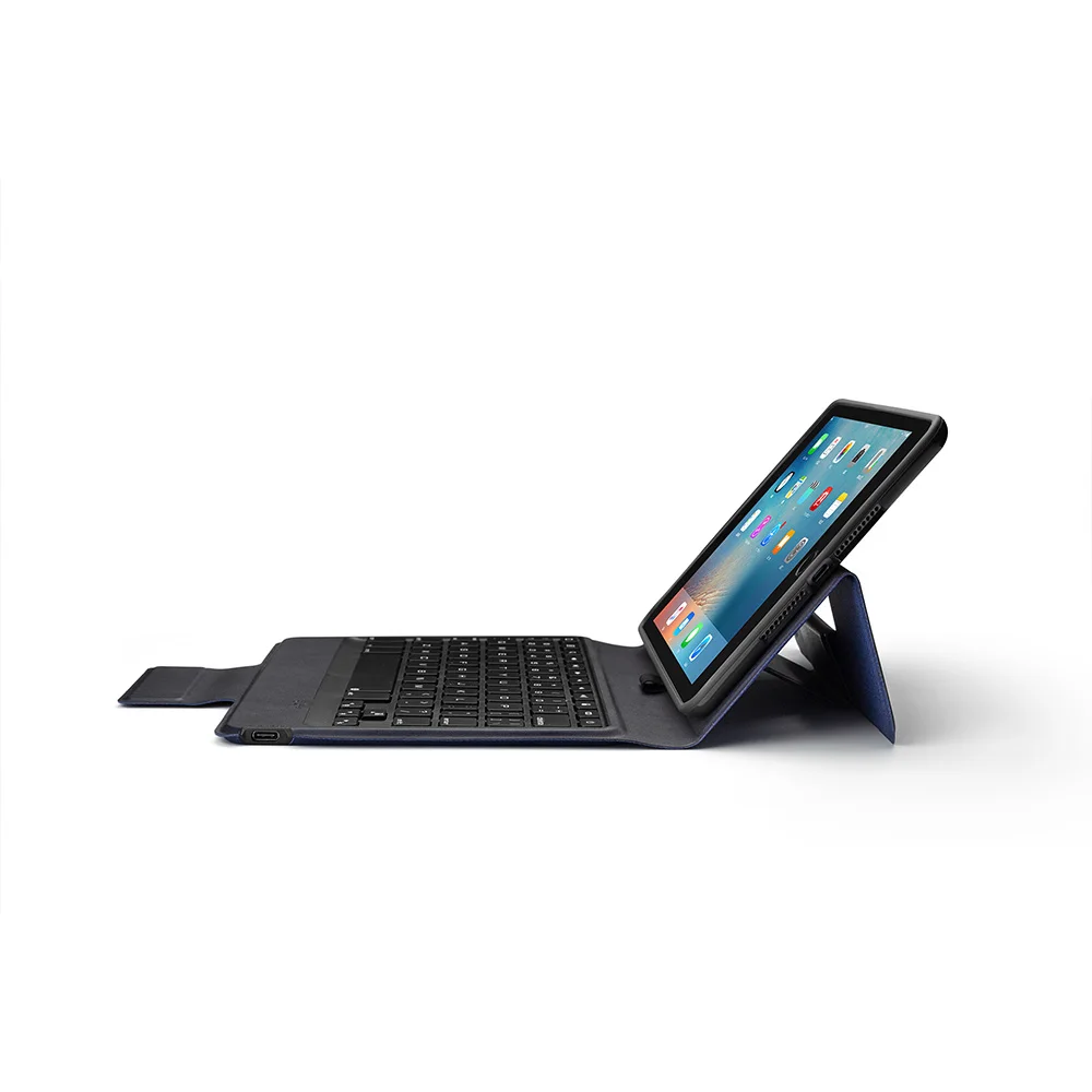 Кожаный чехол с беспроводной клавиатурой Bluetooth для iPad mini 4 5 7 держатель Цветной