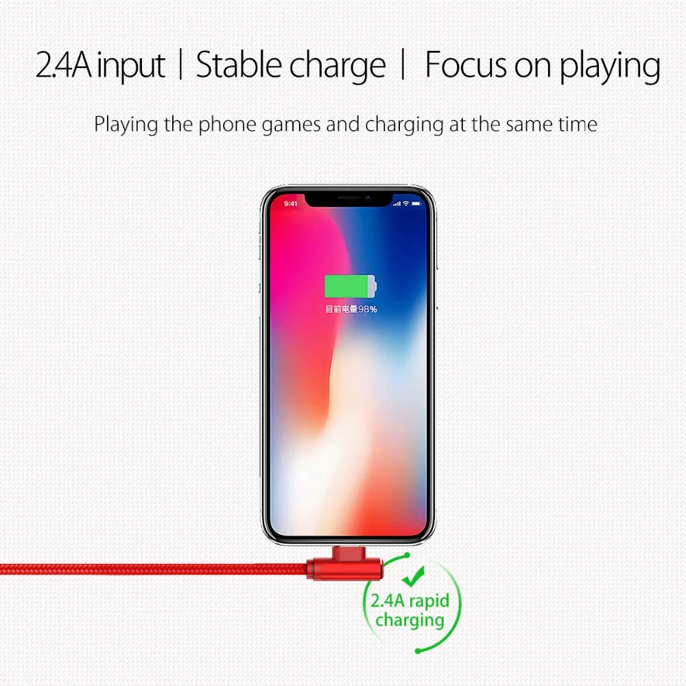 ORICO USB кабель для зарядки и передачи данных для iPhone X, 8, 7, 6, 5, 6s plus, кабель для быстрой зарядки, кабель для зарядки мобильного телефона, Кабель-адаптер, 1,2 м