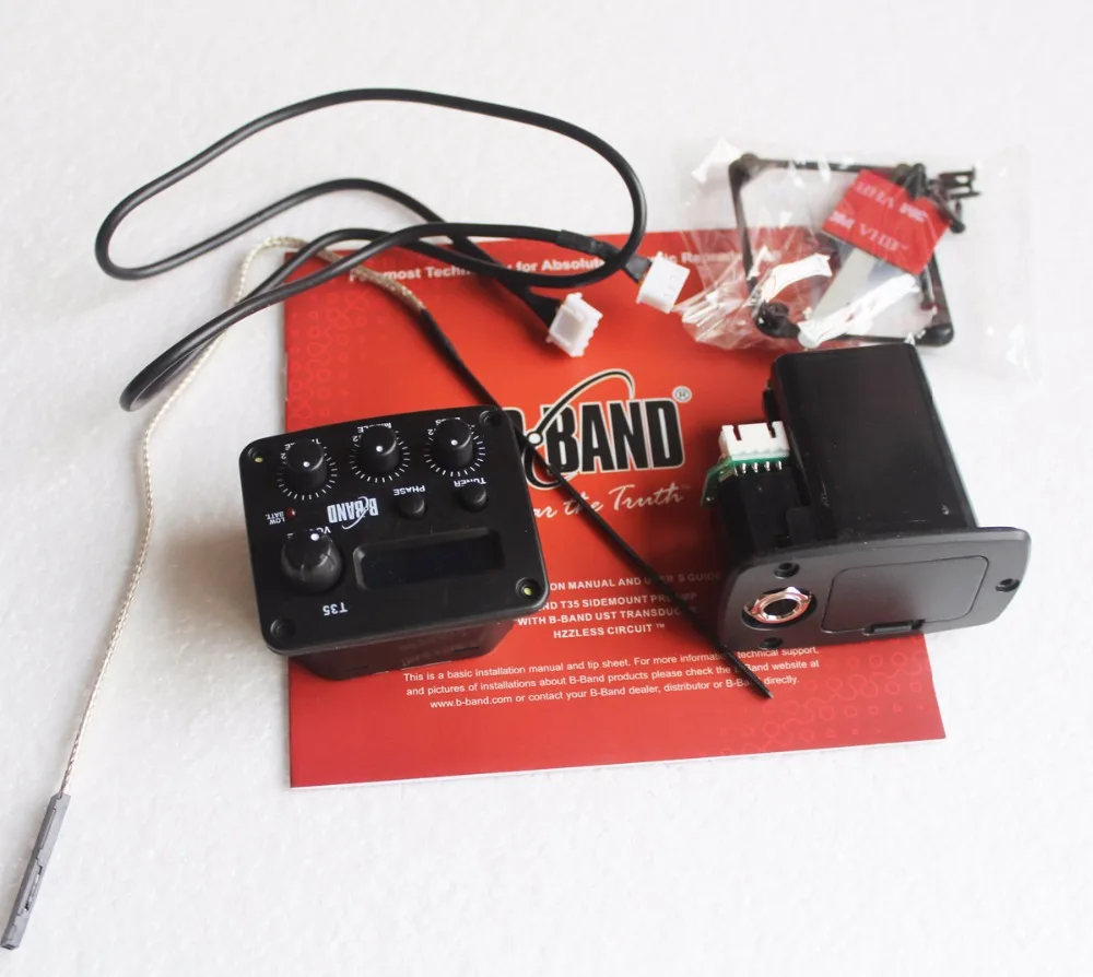 Оригинальный B-Band T35 доставка EQ B-BAND адаптеры для акустической гитары электронный