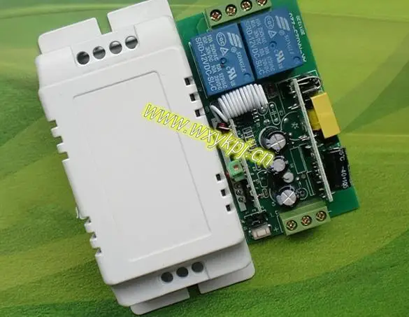 Дальние расстояния 3000 м AC 85V ~ 250V 10A 2 CH 110V RF беспроводной пульт дистанционного