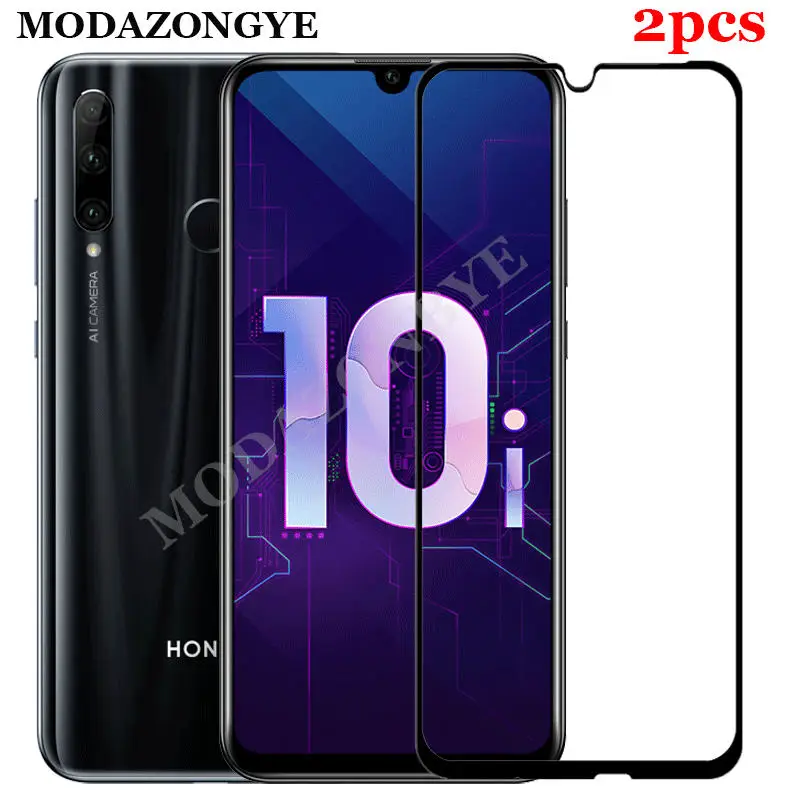 2 шт закаленное стекло для huawei Honor 10i, Защитное стекло для экрана huawei Honor 10i 10 i lite, HRY-LX1 HRY-LX1T, полное покрытие
