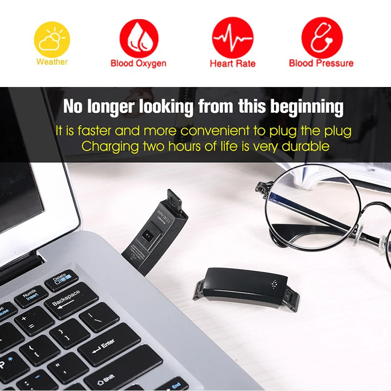 HR M2S лучший фитнес-браслет пульсометр трекер артериального давления Монитор