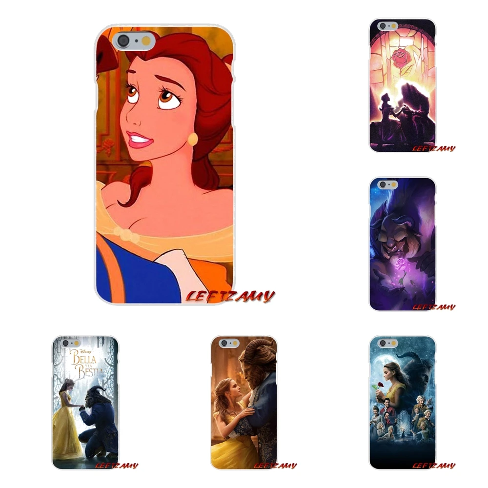 Аксессуары для постеров Beauty And The Beast чехлы телефонов iPhone X 4 4S 5 5S 5C SE 6 6S 7 8