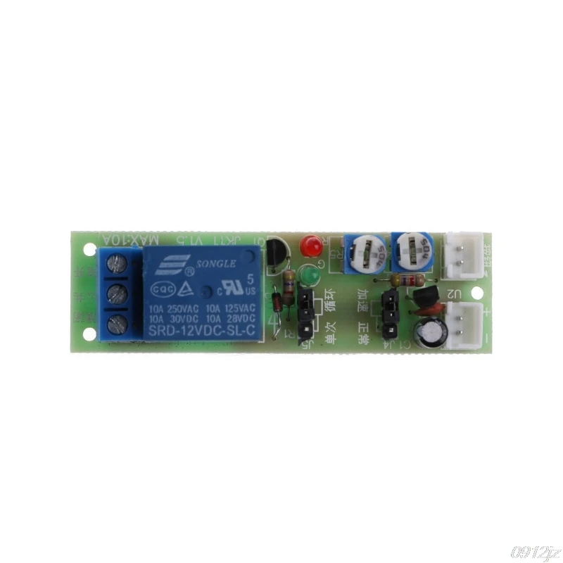 12V DC Infinite задержка цикла таймер времени реле Вкл/Выкл переключатель |