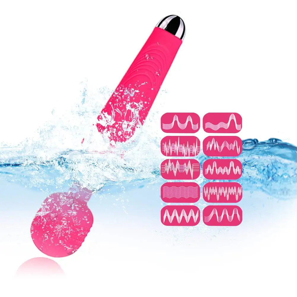 Зарядка через usb Водонепроницаемый Портативный силовой массажер Перезаряжаемые