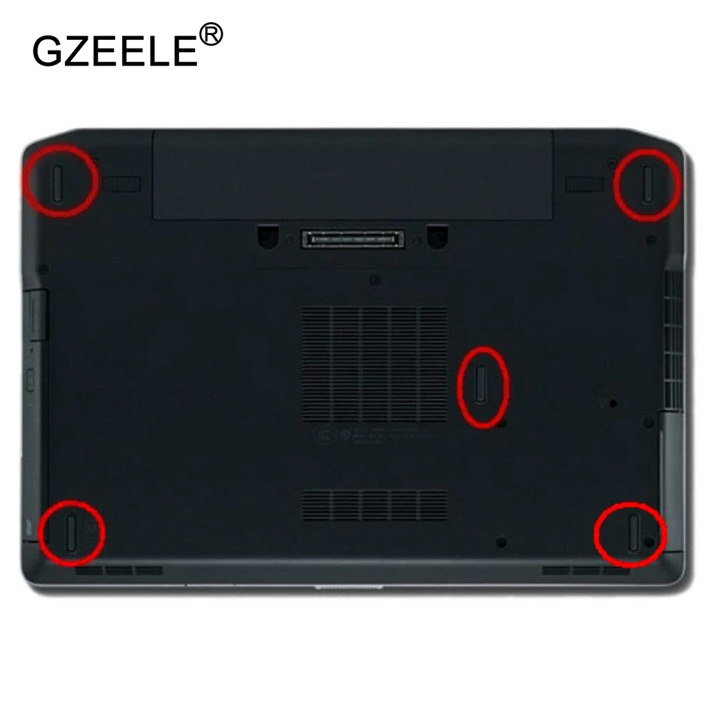 GZEELE Новые 5ps резиновые ножки для Dell Latitude E5520 E6220 E6320 E6330 E5420 серии ноутбука|for laptop|rubber