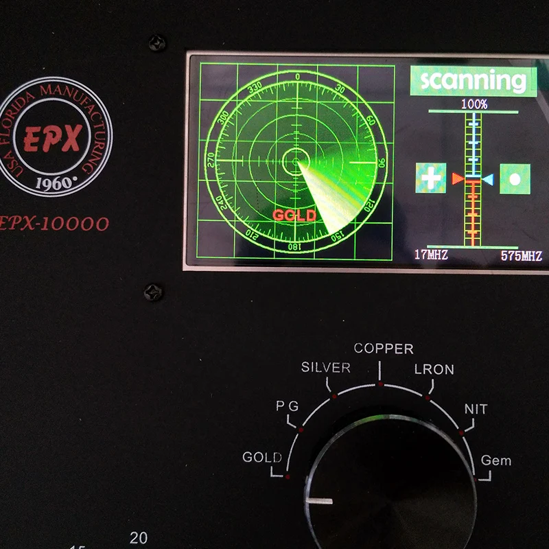 2020 Новый EPX10000 дальний подземный металлоискатель с degausser устраняет помехи