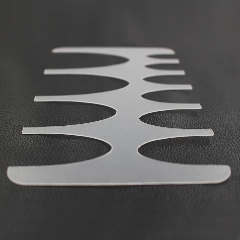 10 размеров сделай сам инструмент для работы с кожей форма резки ремня хвоста ПВХ