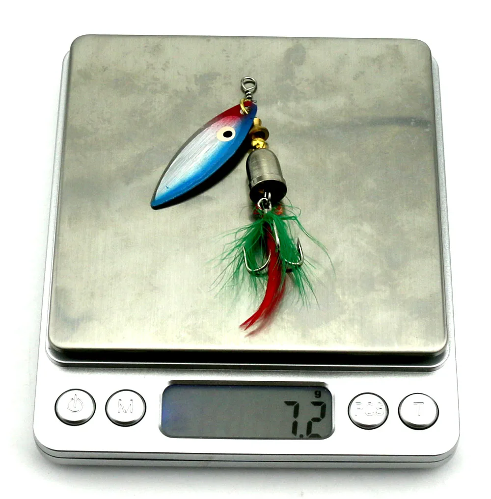 65MM 7.4G 6#HOOKS Fishing Lure one hook spoon Spinner baits Trolling Laser for sea fish Metal spoons jig head | Спорт и развлечения