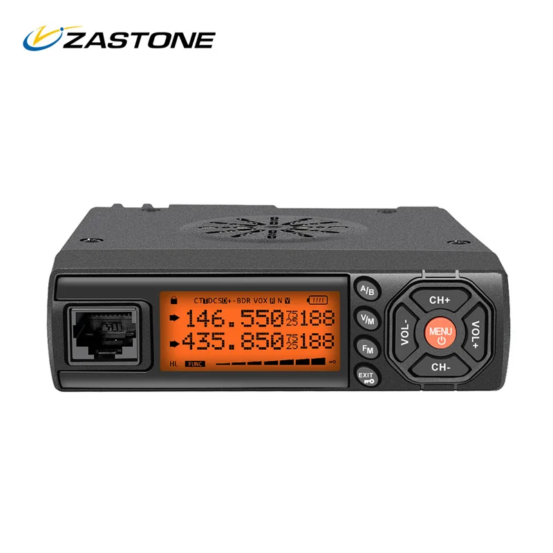 Портативная мини рация Zastone Z218 25 Вт УКВ 136 174 МГц UHF 400 470 мобильное радио